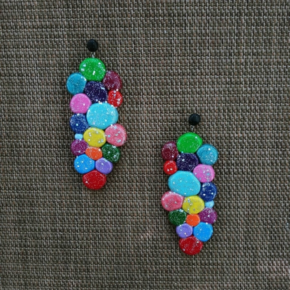 Jewelry - 🦋🌈 Colorful 🎉 Punky Earrings